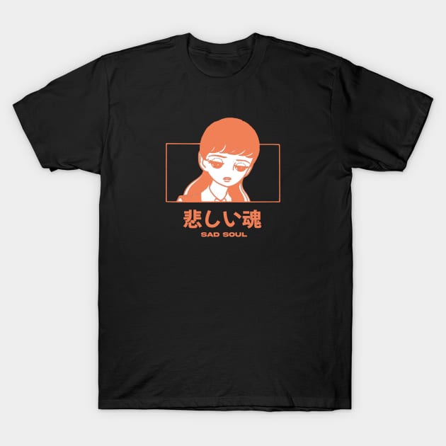 Sad Soul T-Shirt by Issho Ni